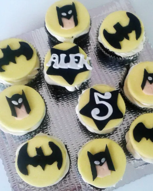 Tematyczne Babeczki Batman dla Fanów