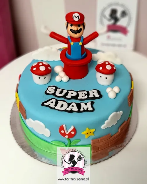 Super Mario Bros z Grzybkami i Monetami