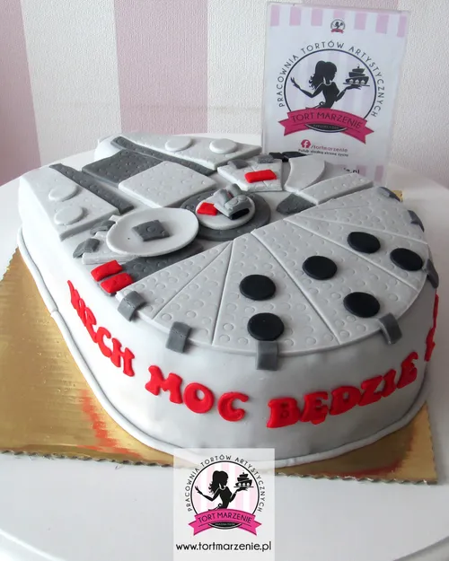 Statek Sokół Millennium Star Wars 3D